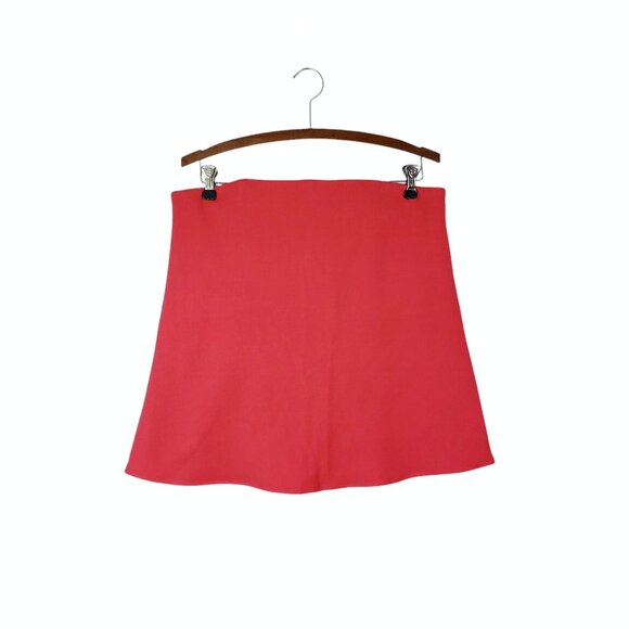 Tuckernuck Marin Top Coral Pink Flowy Strapless Crepe Womens Size Medium - Picture 2 of 9